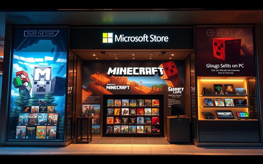 Microsoft Store zakup Minecraft